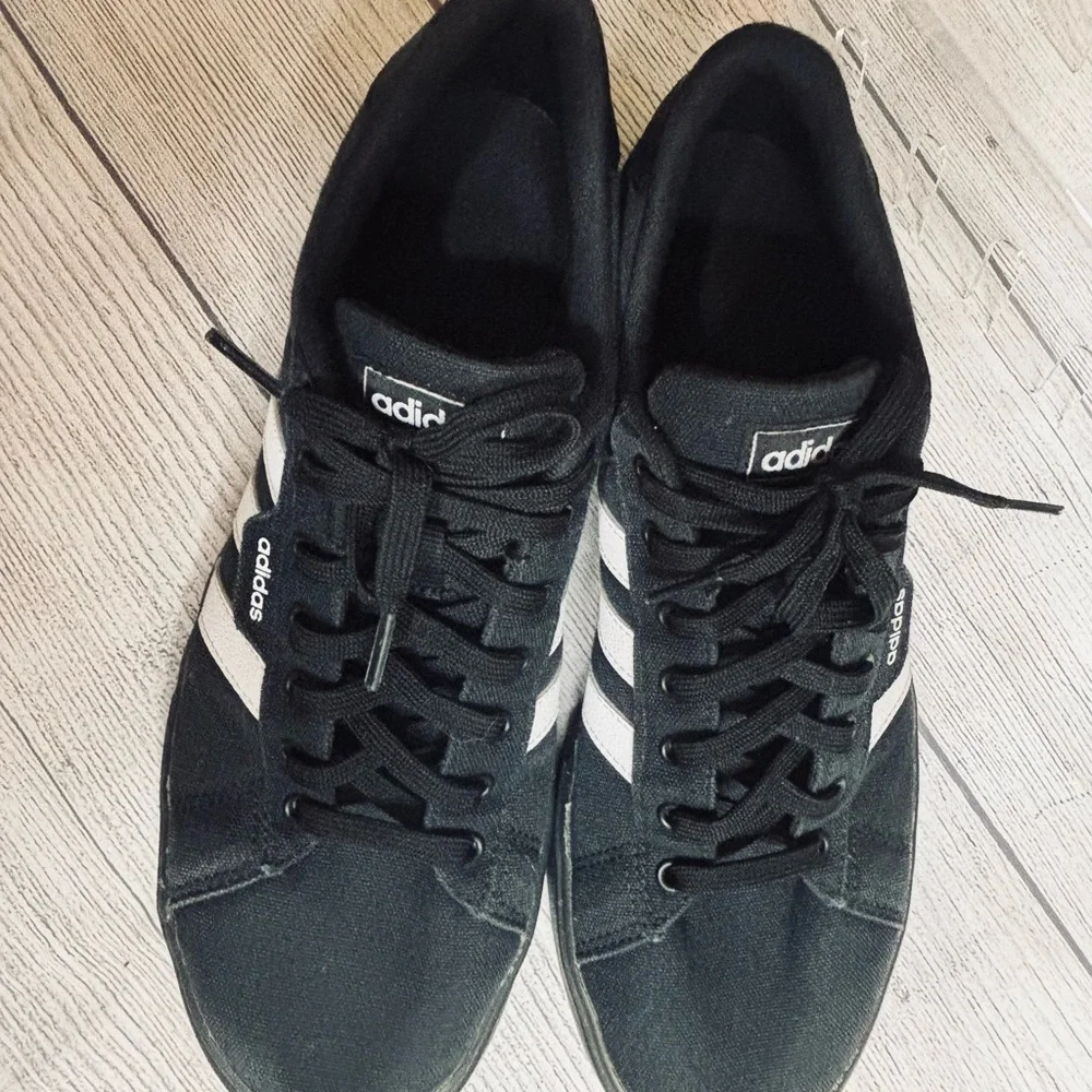 adidas Daily 3.0 'Translucent Outsole - Black White Mens 11.5 - Picture 4 of 6